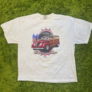 Vintage 2004 American Car‎ Graphic T shirt